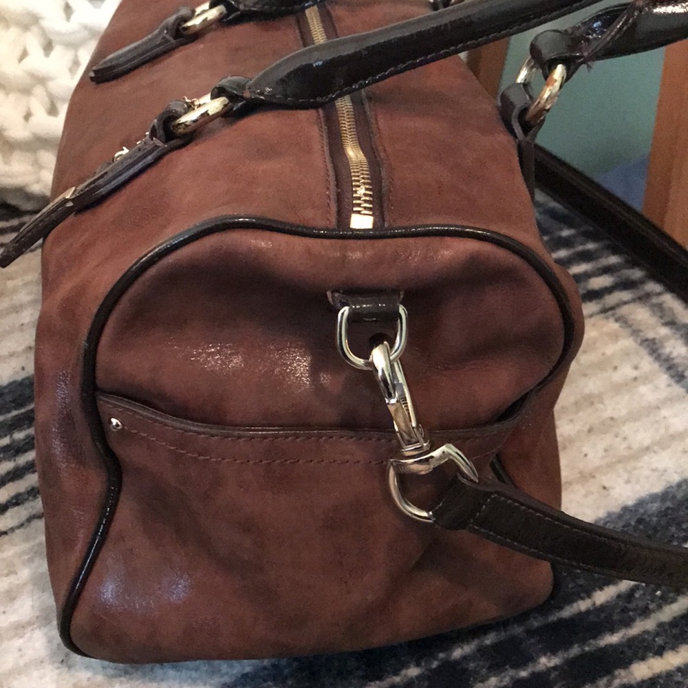 NWOT RARE Cole Haan leather satchel - Picture 4 of 9